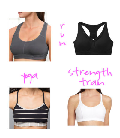 sports bras, running, yoga, strength training, lululemon, athleta